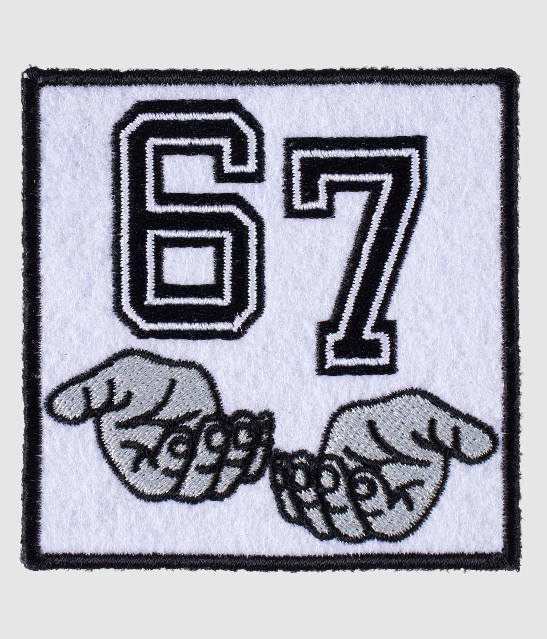 Emblema académico Six Seven - patch bordado